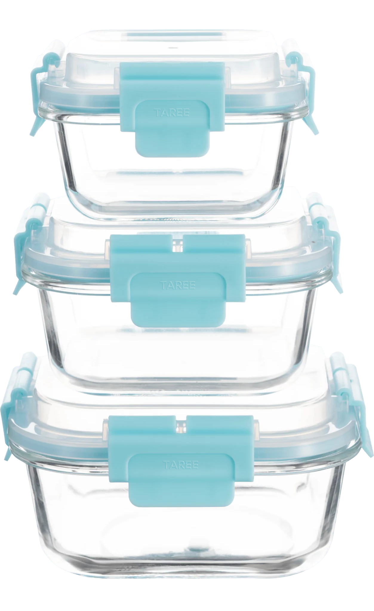 Square Food Storage Containers with High-Top Lids – Airtight, Stackable Plastic Bins for Pantry, Kitchen, Meal Prep & Dry Goods |The Trendora Vault|